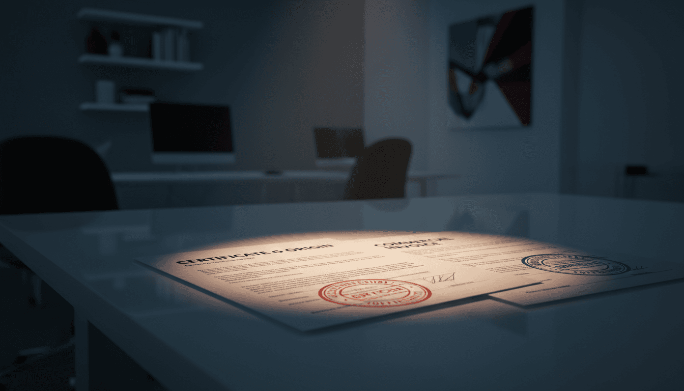 Documentación mercantil y certificados de exportación