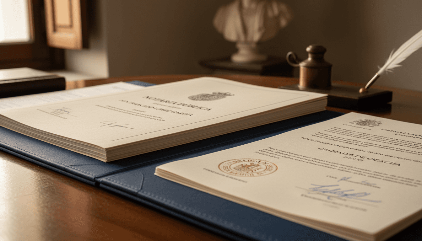 Gestión administrativa de documentos para exportación con rutas diplomáticas