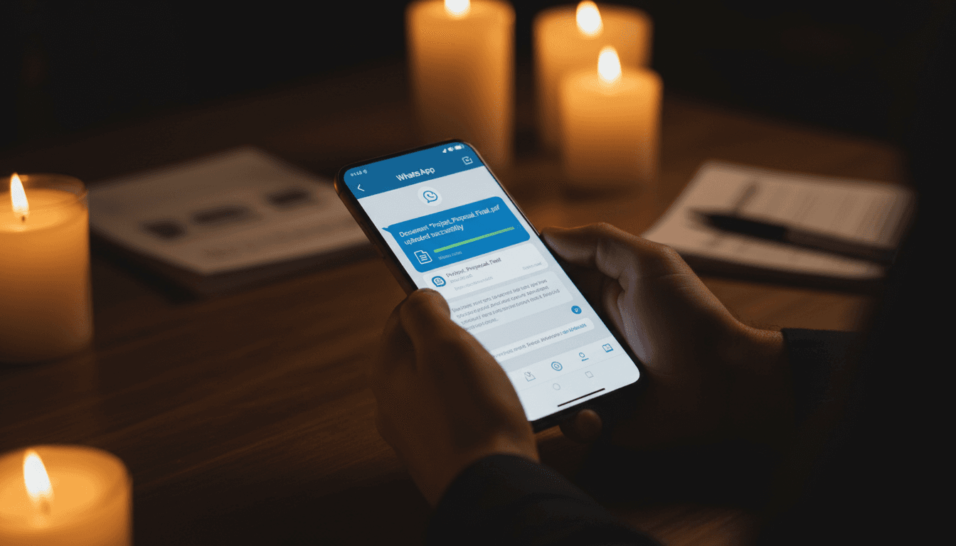 Trámite digital de documentos por WhatsApp
