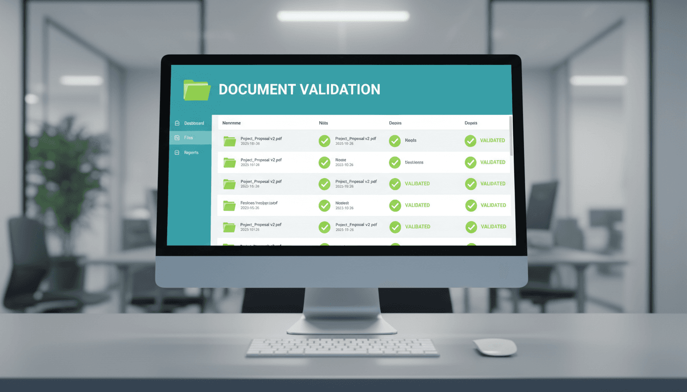 Validación automática de documentos internacionales