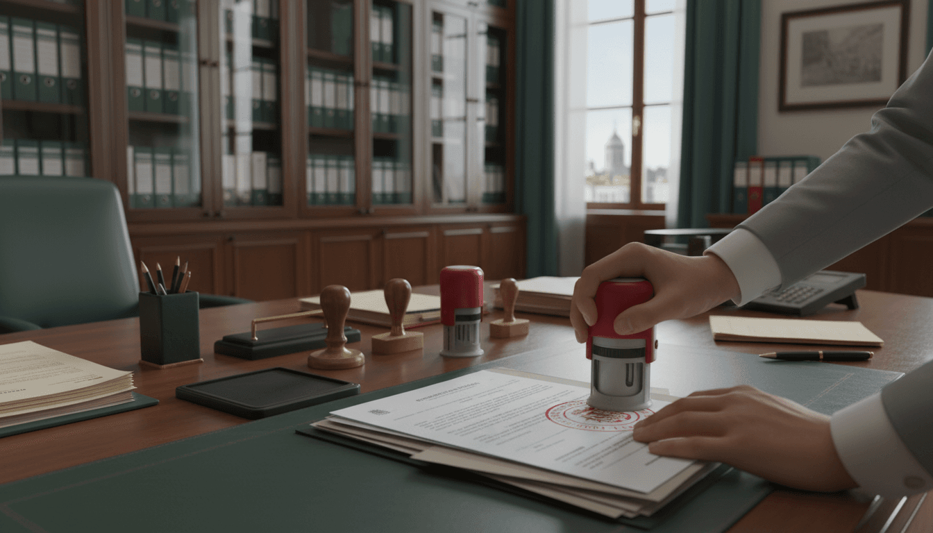 Tramitación de la Apostilla de la Haya