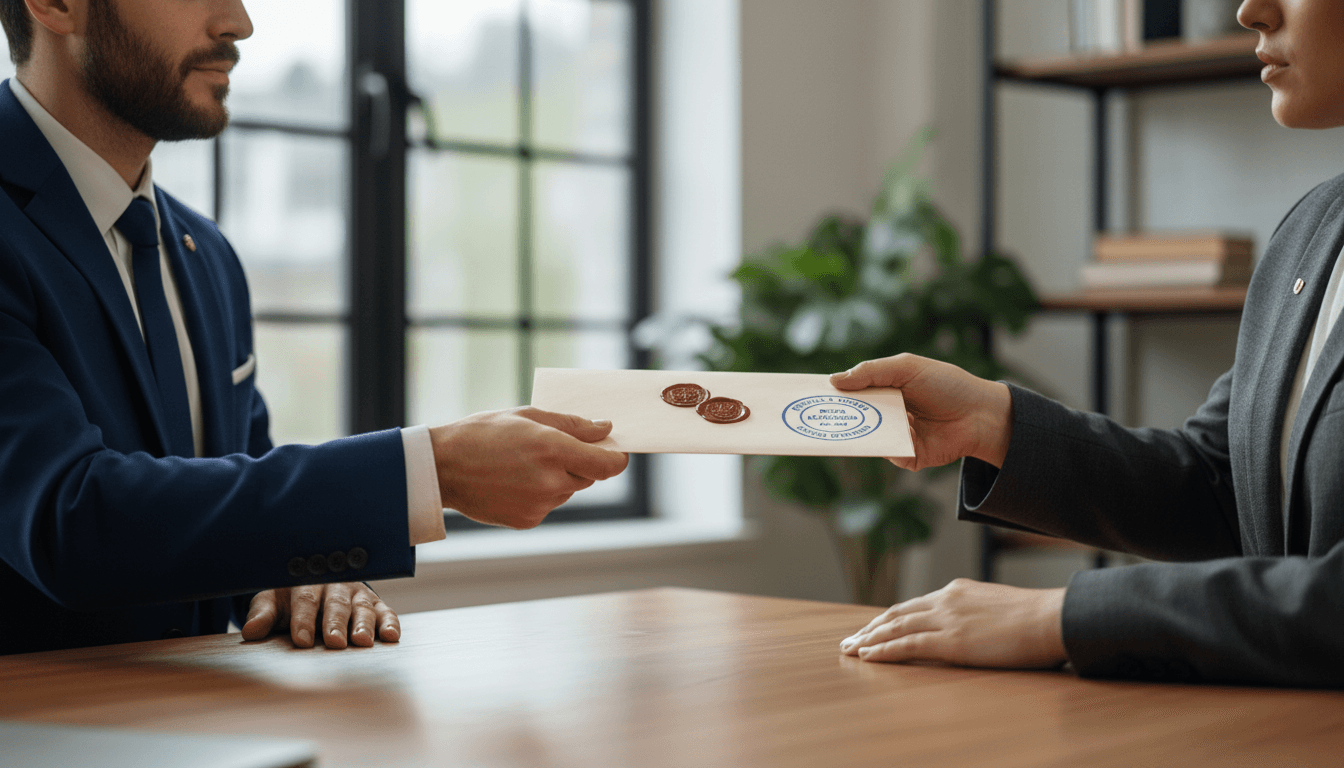 Entrega de títulos legalizados