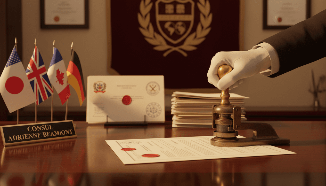 Legalización Consular - Validación internacional